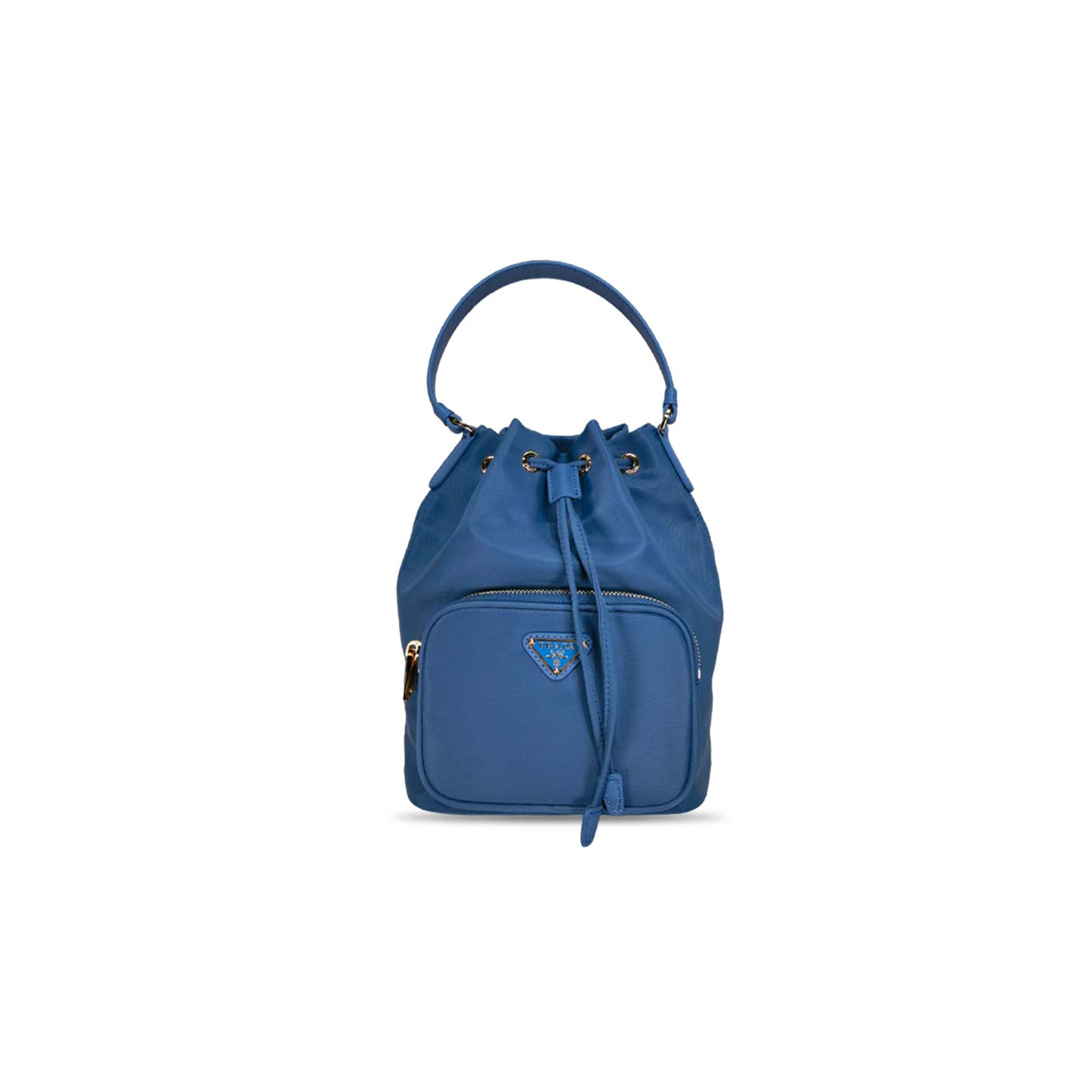 PRADA BLUE MINI BAG AVION 1BH038 (22.5*17.5*12cm)